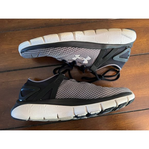 Under Armour  SpeedForm Fortis Black Grey Running - Women's 7 1270230-001 - Picture 8 of 11